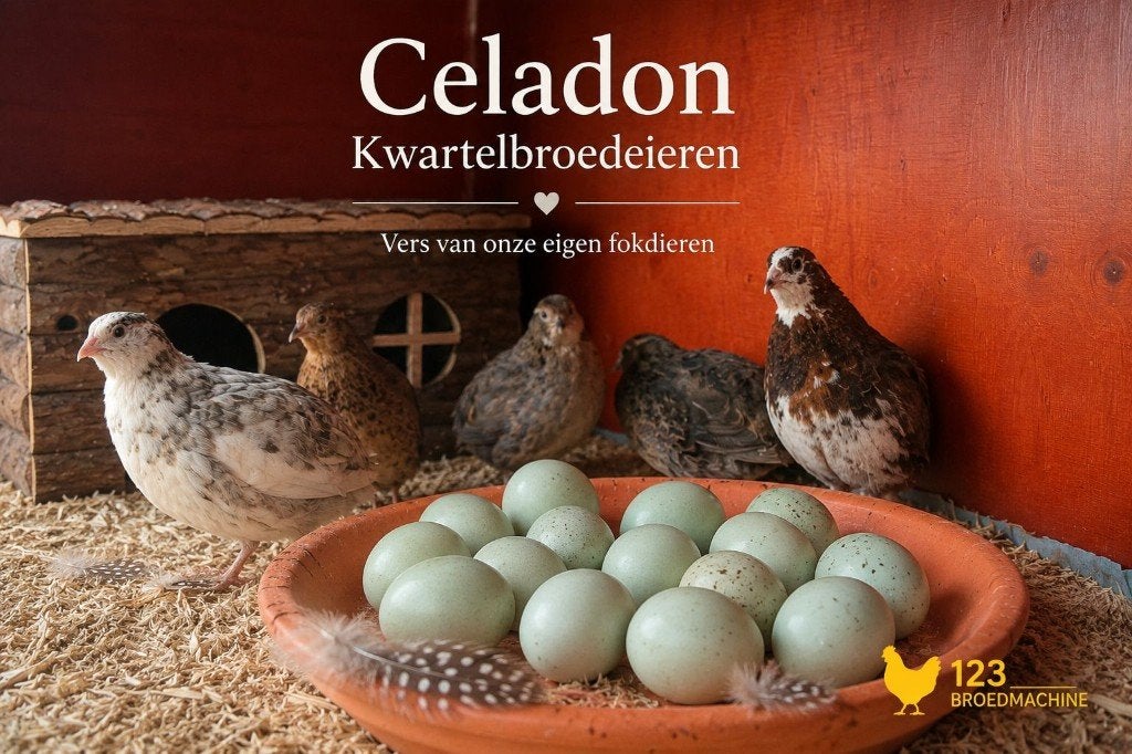 Blauwe Broedeieren van de Celadon Kwartels, Geslacht onbekend, Overige soorten