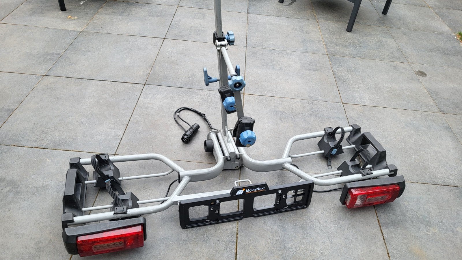 Mova Next fietsendrager voor 2 fietsen, Ophalen, 2 fietsen, Gebruikt, Trekhaakdrager
