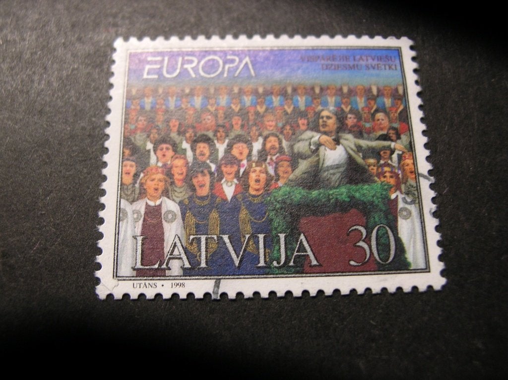 Cept/Verenigd Europa Letland 1998 gestempeld, Verzenden, Overige landen, Gestempeld