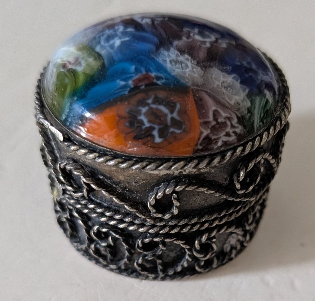 Murano pillendoosje, Antiek en Kunst, Antiek | Glas en Kristal, Ophalen