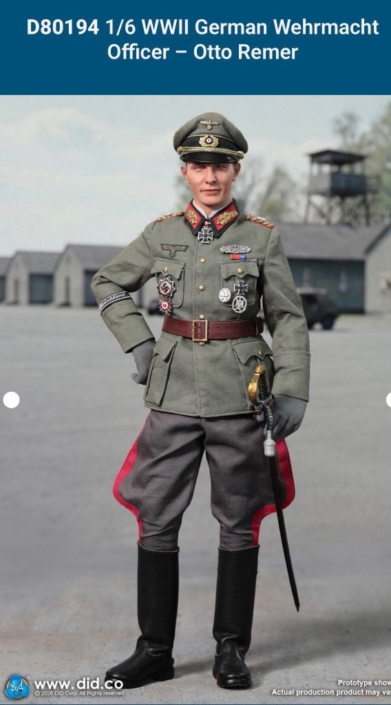 DiD 1/6 Otto Remer D80194, Ophalen of Verzenden, Nieuw