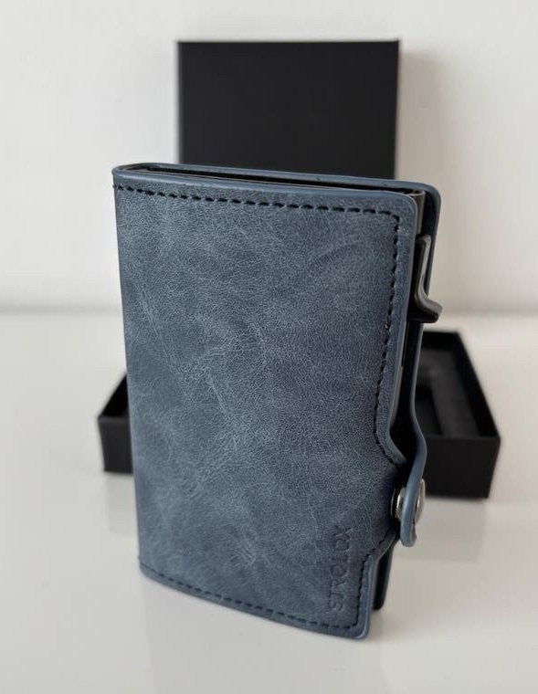 Strolox Pasjeshouder Luxe Portemonnee  11 pasjes Briefgeld, Sieraden, Tassen en Uiterlijk, Portemonnees, Ophalen, Nieuw, Blauw