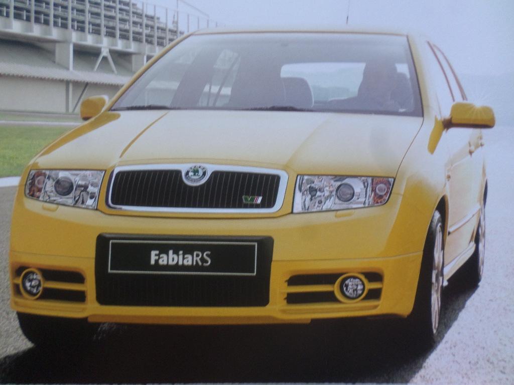 Skoda Fabia RS 2005 Brochure, Ophalen of Verzenden, Zo goed als nieuw, Overige merken