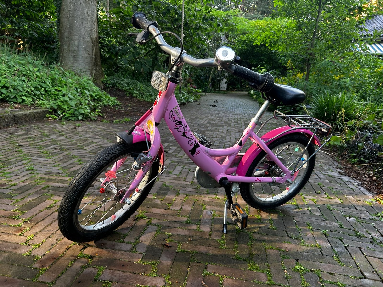 Puky meisjesfiets 18 inch, Ophalen, Zo goed als nieuw, 18 inch, Handrem