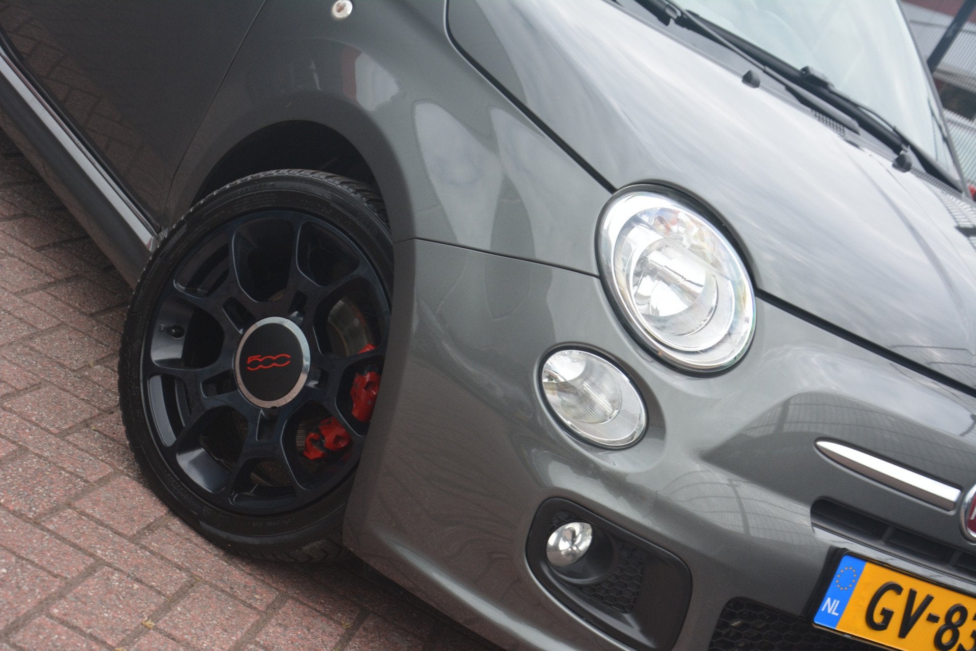 Fiat 500C 0.9 TwinAir Turbo 500S | Leer | Parkeersensoren |, Cabriolet, Bedrijf, Handgeschakeld, 26 km/l