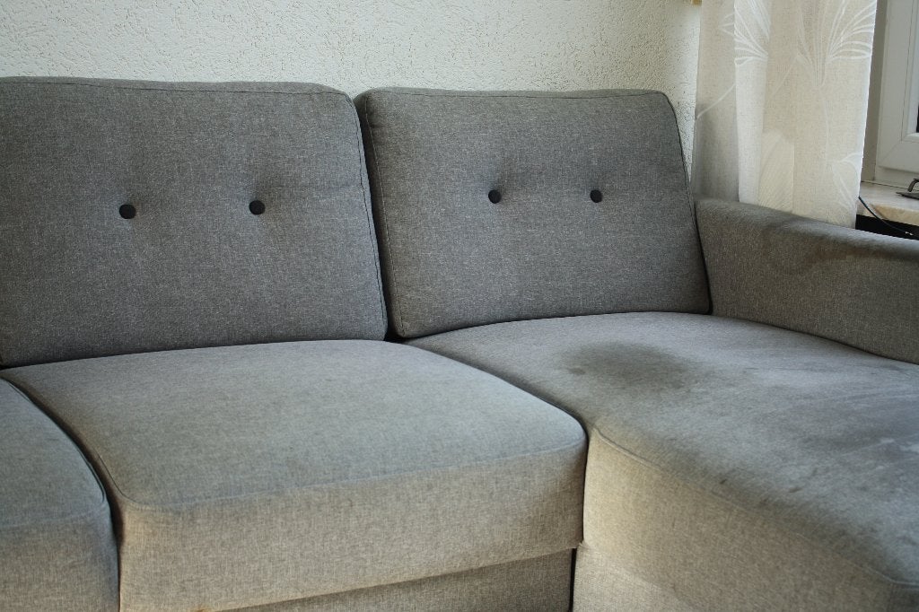 hoekbank, Huis en Inrichting, Ophalen, Hout, Gebruikt, Minder dan 75 cm