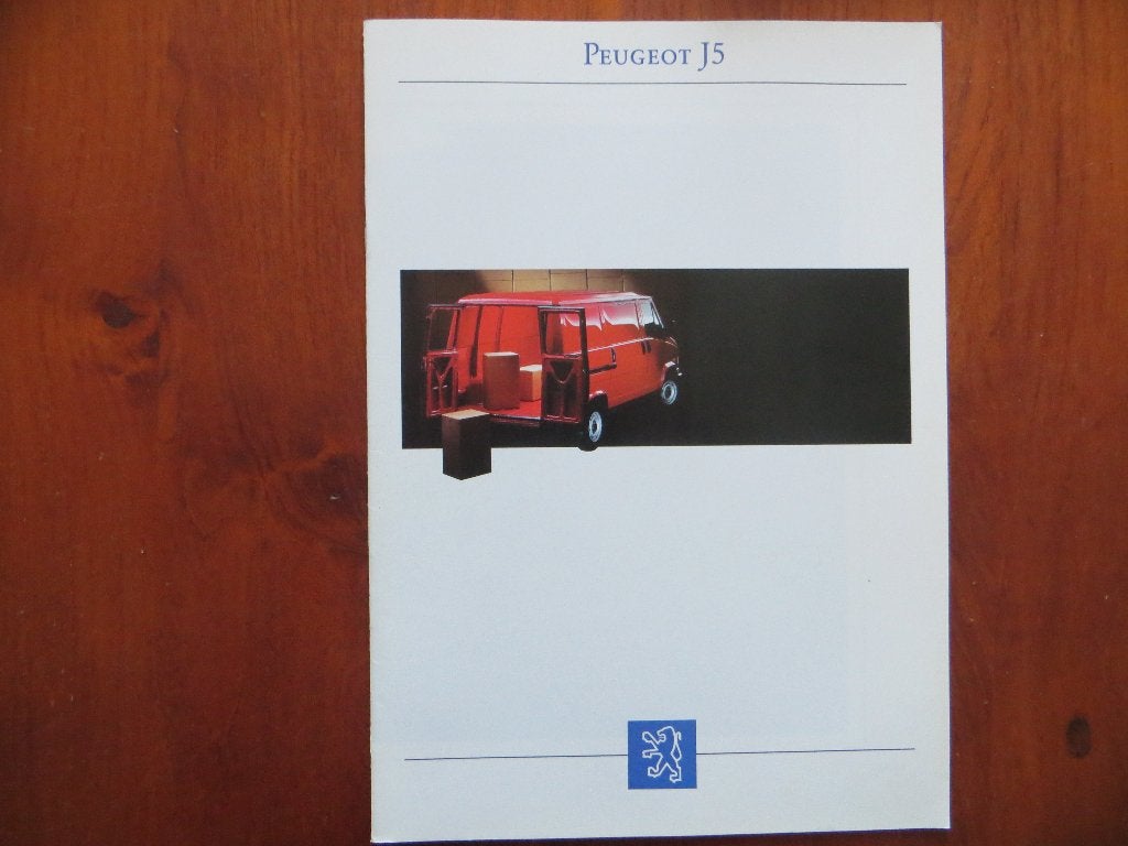 Peugeot J5 (juli 1992), Ophalen of Verzenden, Nieuw, Peugeot