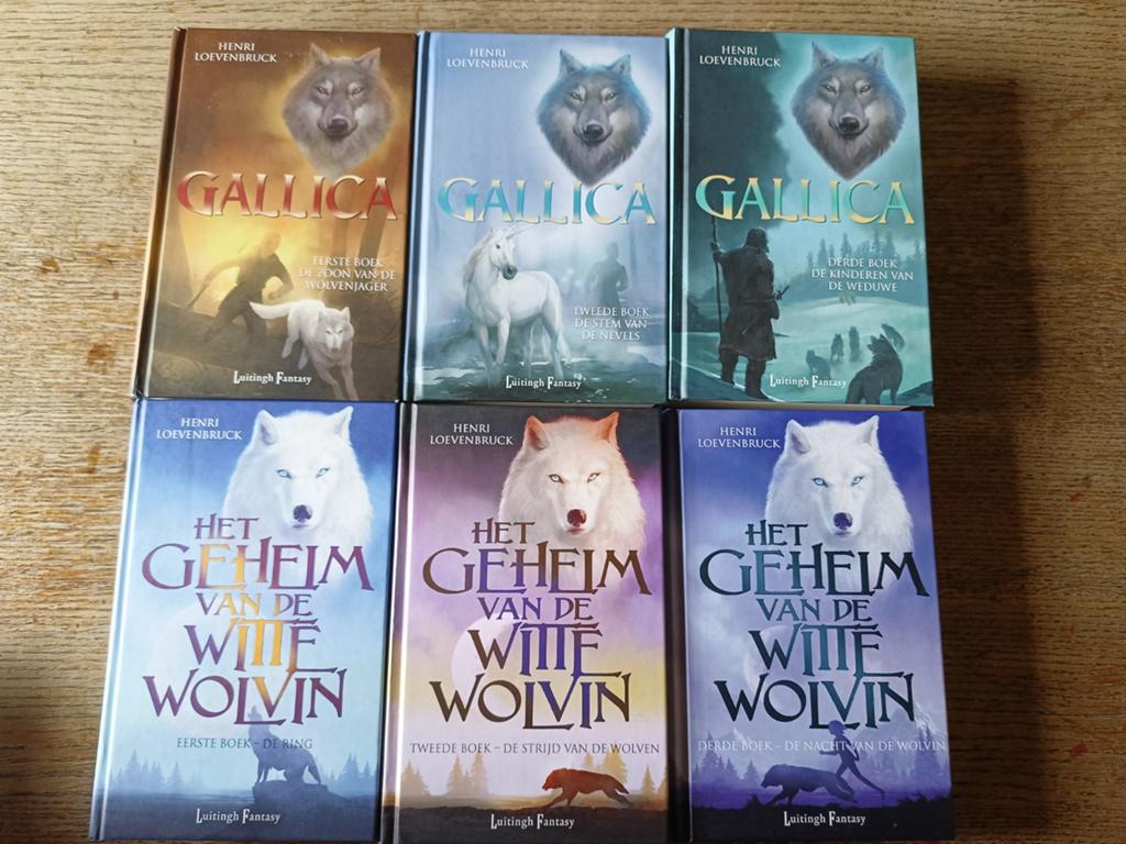 Henri Loevenbruck - Het Geheim van de Witte Wolvin & Gallica, Ophalen of Verzenden