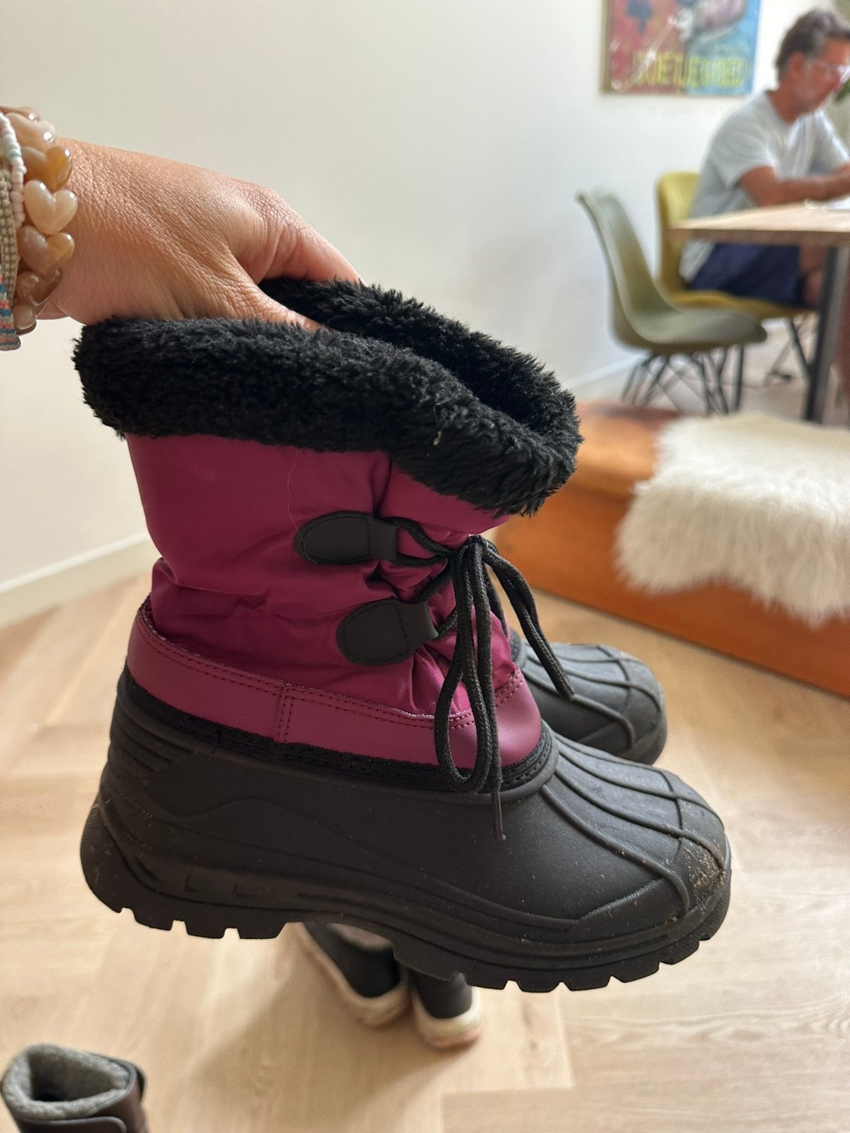 Snowboots maat 35, Kleding | Dames, Wintersportkleding, Ophalen of Verzenden, Zo goed als nieuw