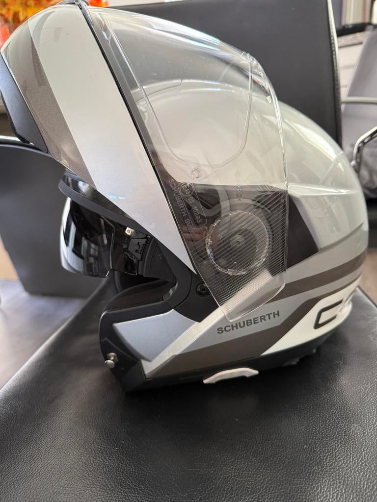 Schuberth C4 mt XL Legacy systeemhelm + SC1 communicatie, Overige merken, Systeemhelm, XL, Ophalen of Verzenden