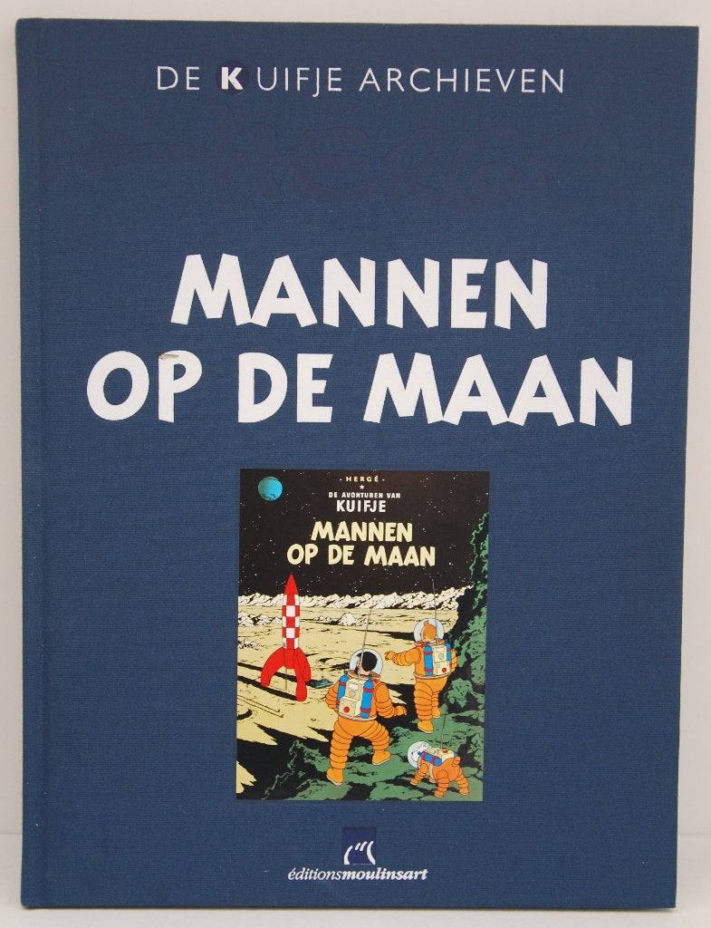 De Kuifje Archieven: Mannen Op De Maan, Boeken, Stripboeken, Eén stripboek, Ophalen of Verzenden, Zo goed als nieuw, Hergé