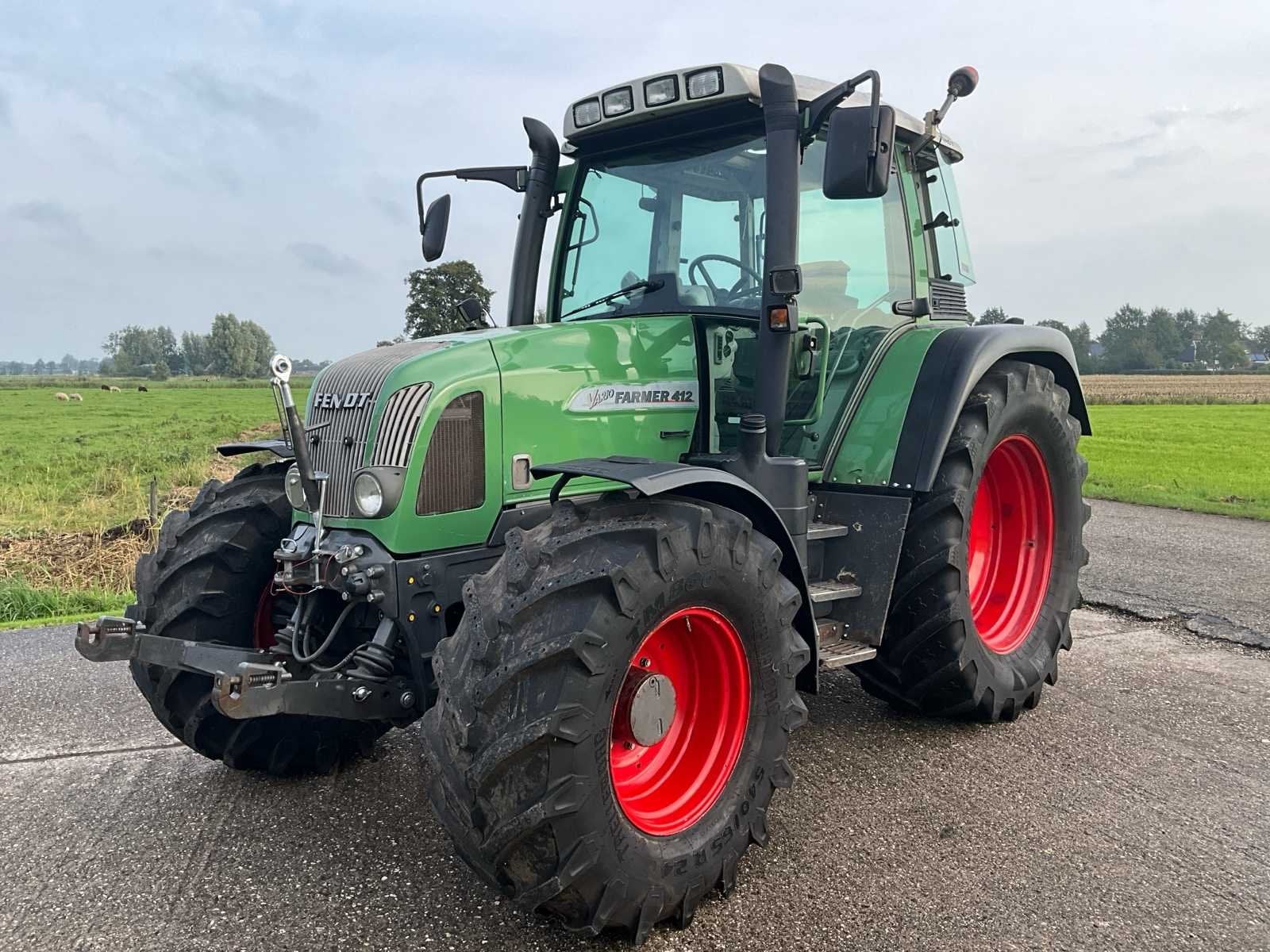 2004 Fendt Farmer 412 Vario Vierwielaangedreven landbouwtrac, Gebruikt, Fendt