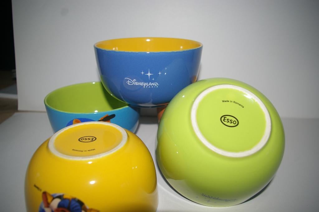 Disney borden, schaaltjes en bekers. Uitgave ESSO, Verzamelen, Ophalen of Verzenden, Nieuw, Gebruiksvoorwerp