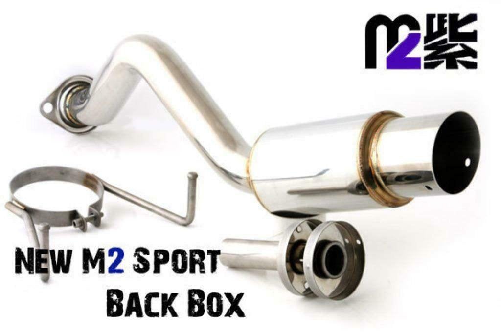M2 Performance Einddemper - Honda Civic EG EK EP1 EP2 EP3 HB, Ophalen of Verzenden