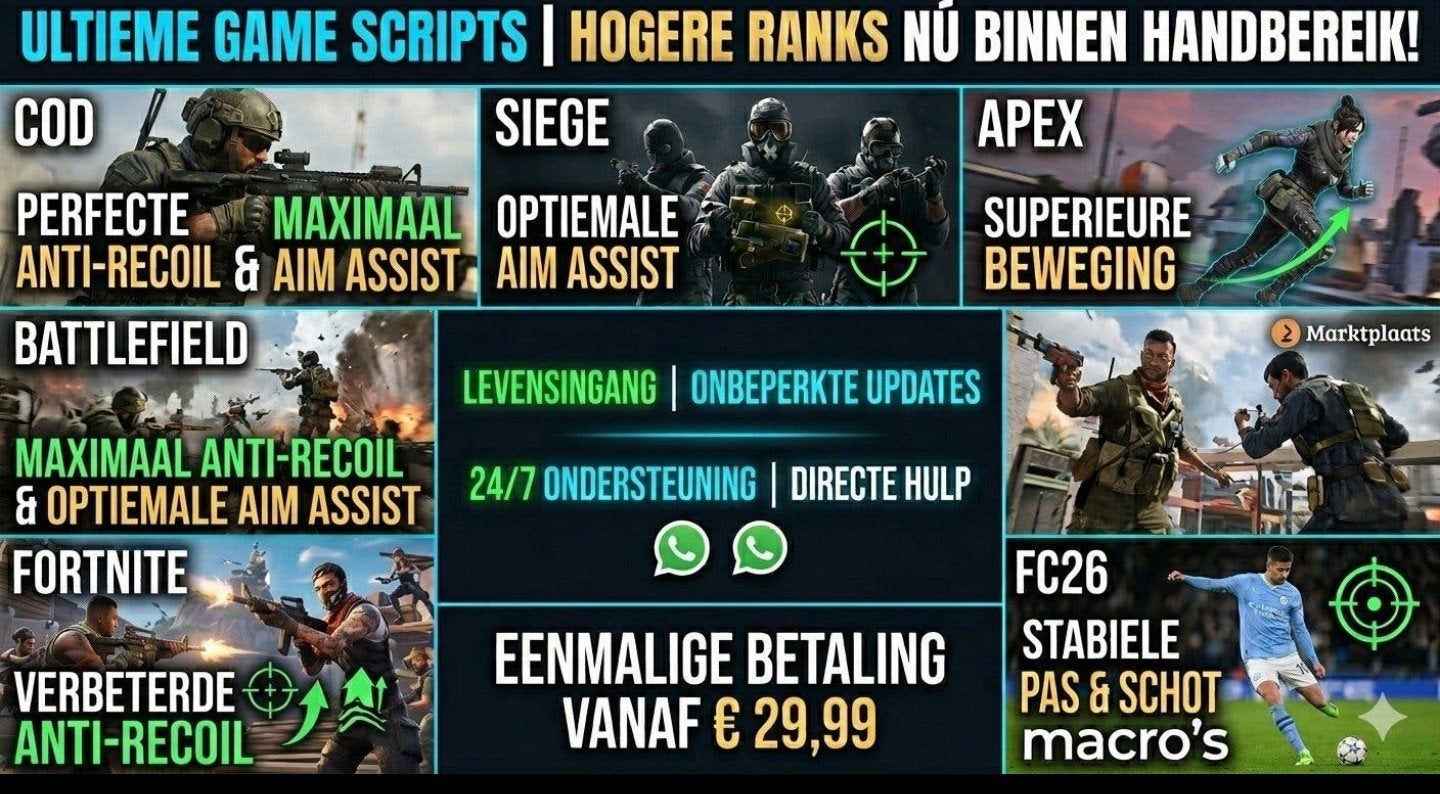 ​Cronus Zen Scripts Alle Games | 24/7 WhatsApp Support, Ophalen