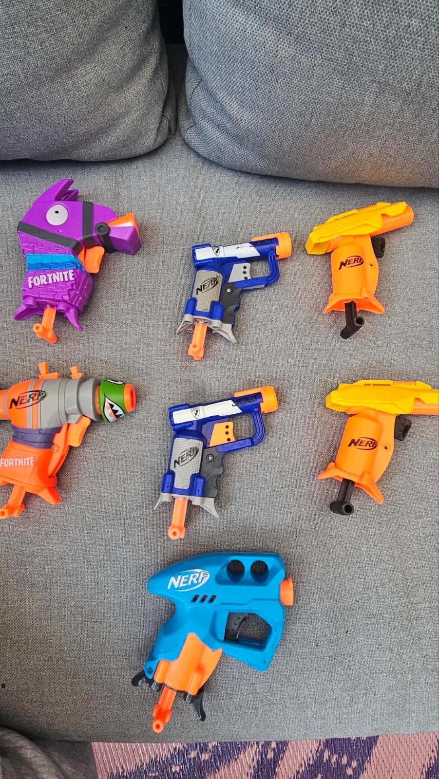 nerf 7 x mini, Ophalen of Verzenden, Gebruikt