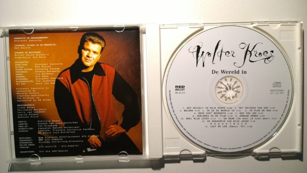 Wolter Kroes - De Wereld In, Ophalen of Verzenden, Zo goed als nieuw, Pop, Album