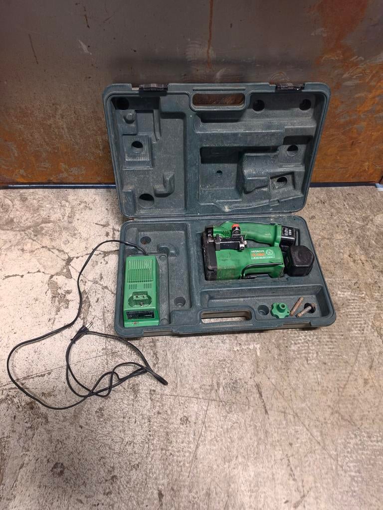 Hitachi CL10D accu draadeindknipper, Ophalen of Verzenden, Gebruikt