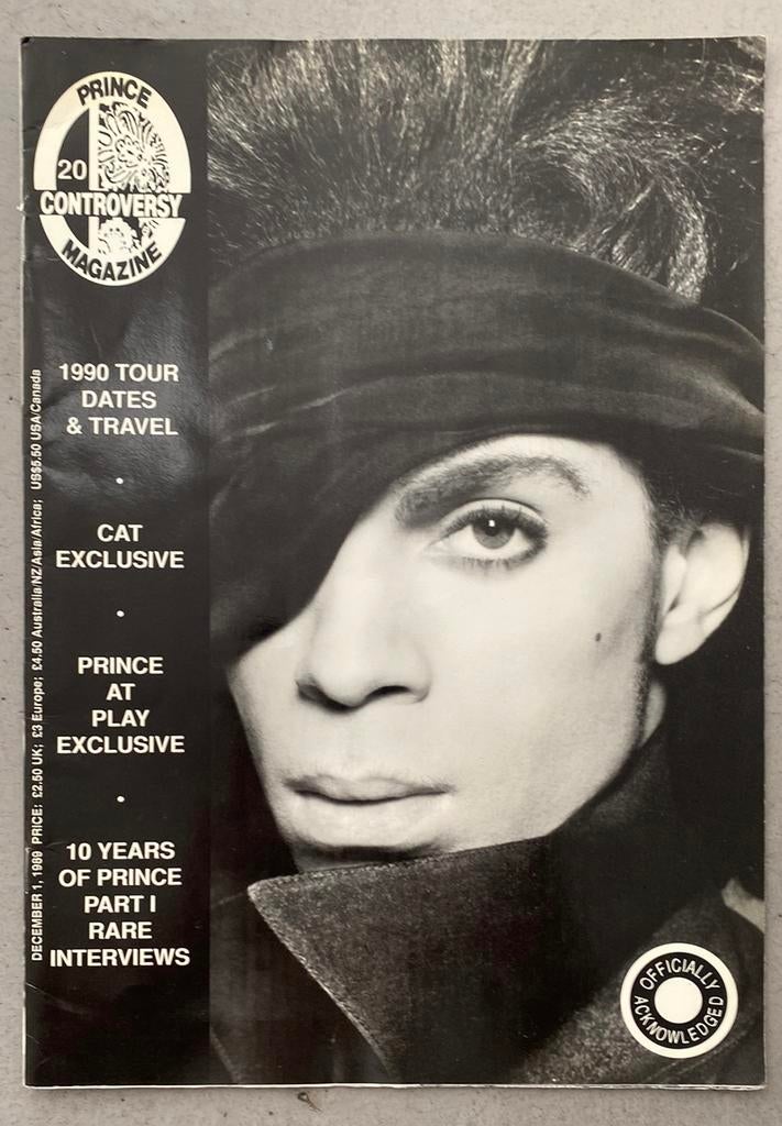 Prince Controversy Magazine 20 + poster, Ophalen of Verzenden, Zo goed als nieuw, Artiest