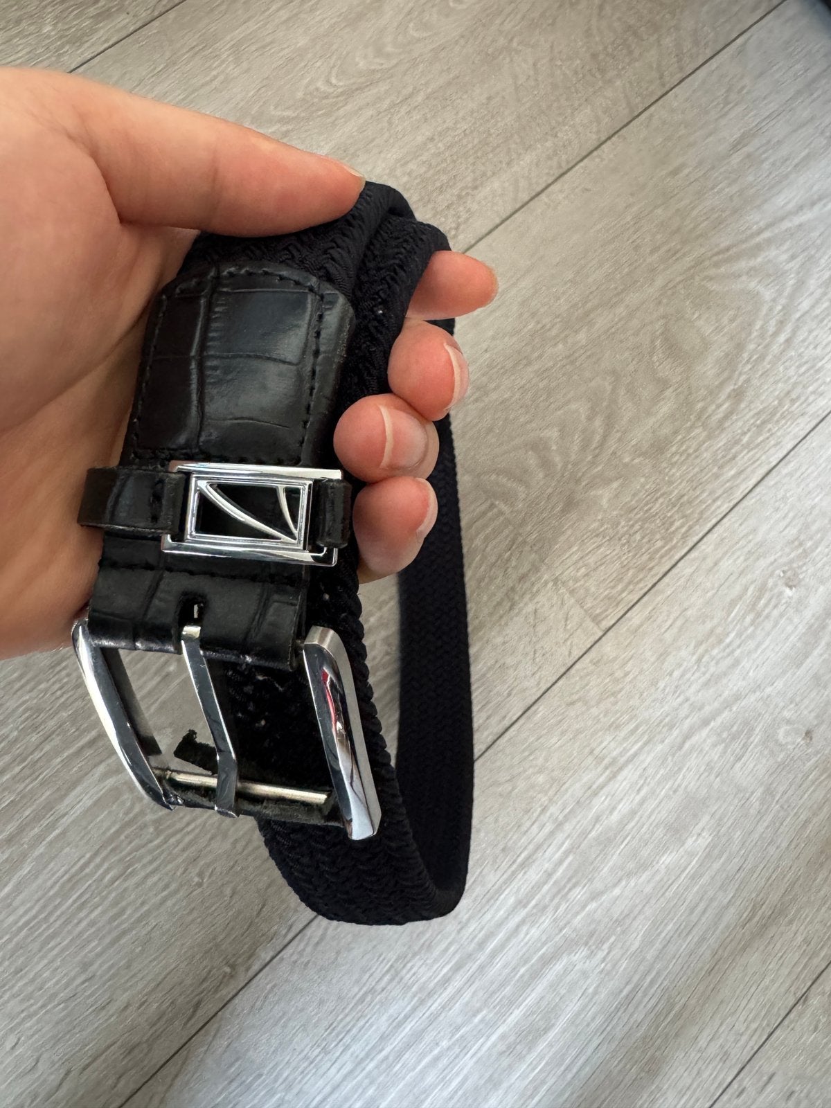 Belt, Ophalen of Verzenden, Zo goed als nieuw, Zwart