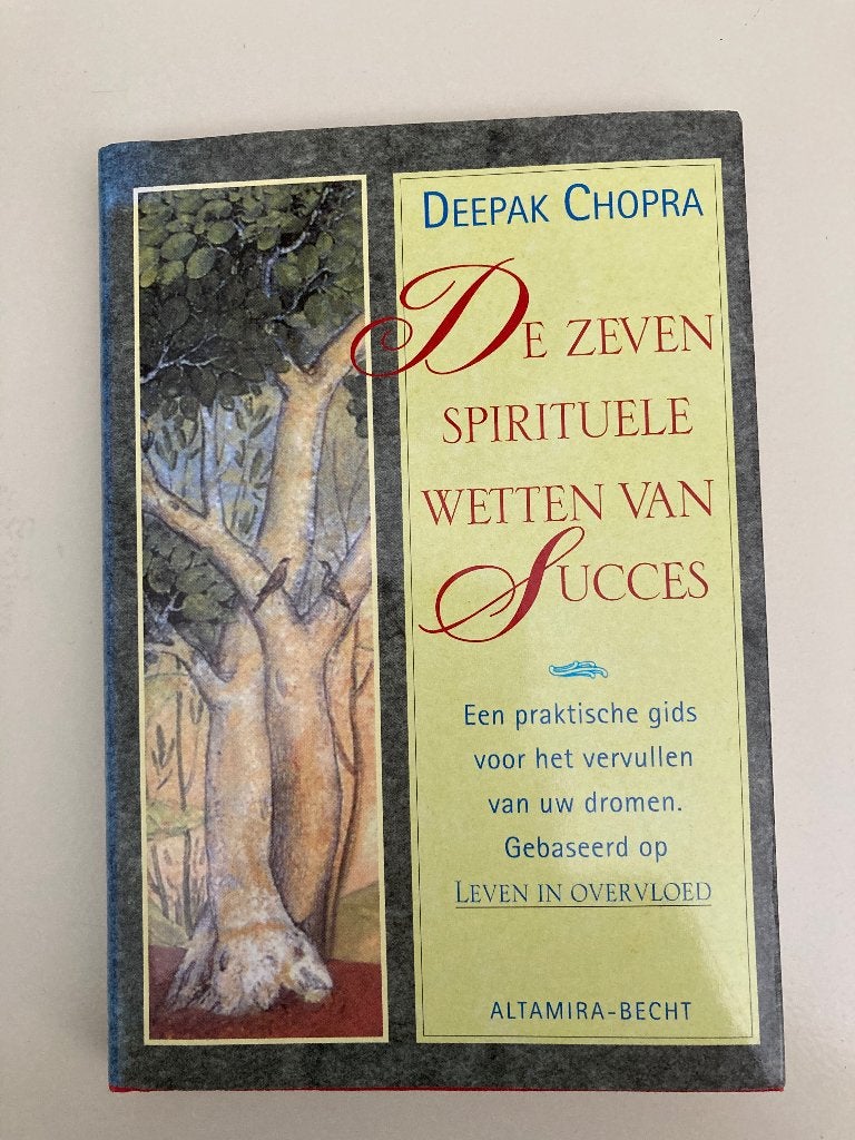 De zeven spirituele wetten van succes - Deepak Chopra, Ophalen of Verzenden, Zo goed als nieuw, Spiritualiteit algemeen, Overige typen