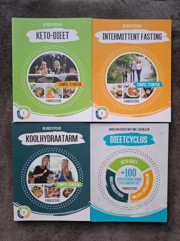 Dieetcyclus van Foodsisters, Boeken, Kookboeken, Foodsisters, Overige typen, Ophalen of Verzenden, Zo goed als nieuw