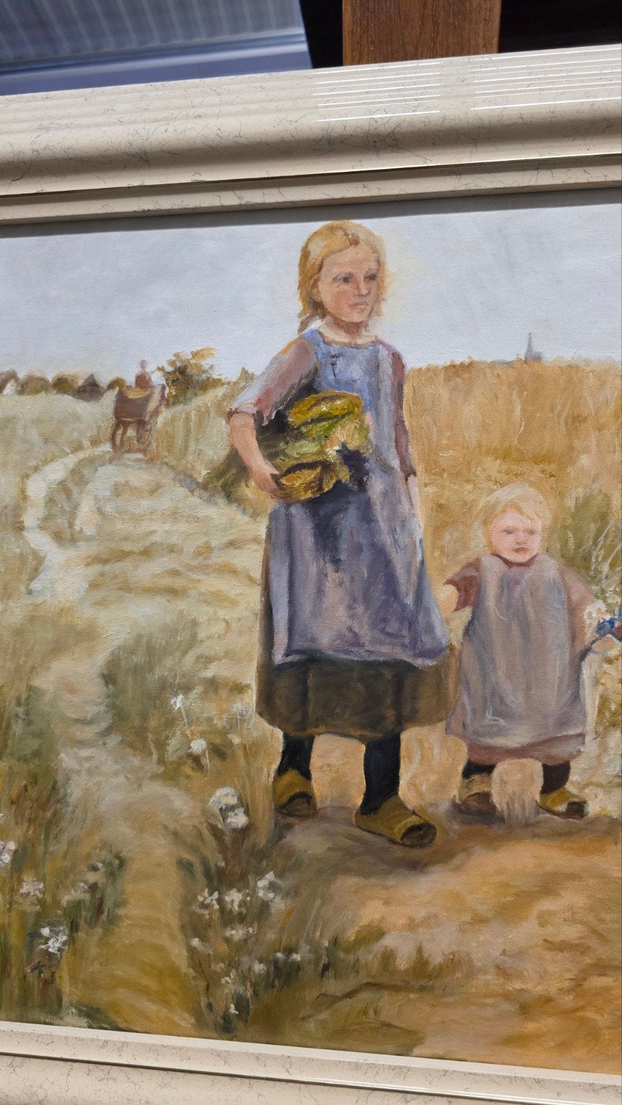 lgroot antiek schilderij, Ophalen