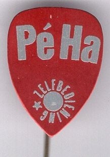 PéHa zelfbediening blik speldje ( Z_186a), Ophalen of Verzenden, Gebruikt, Merk, Speldje of Pin