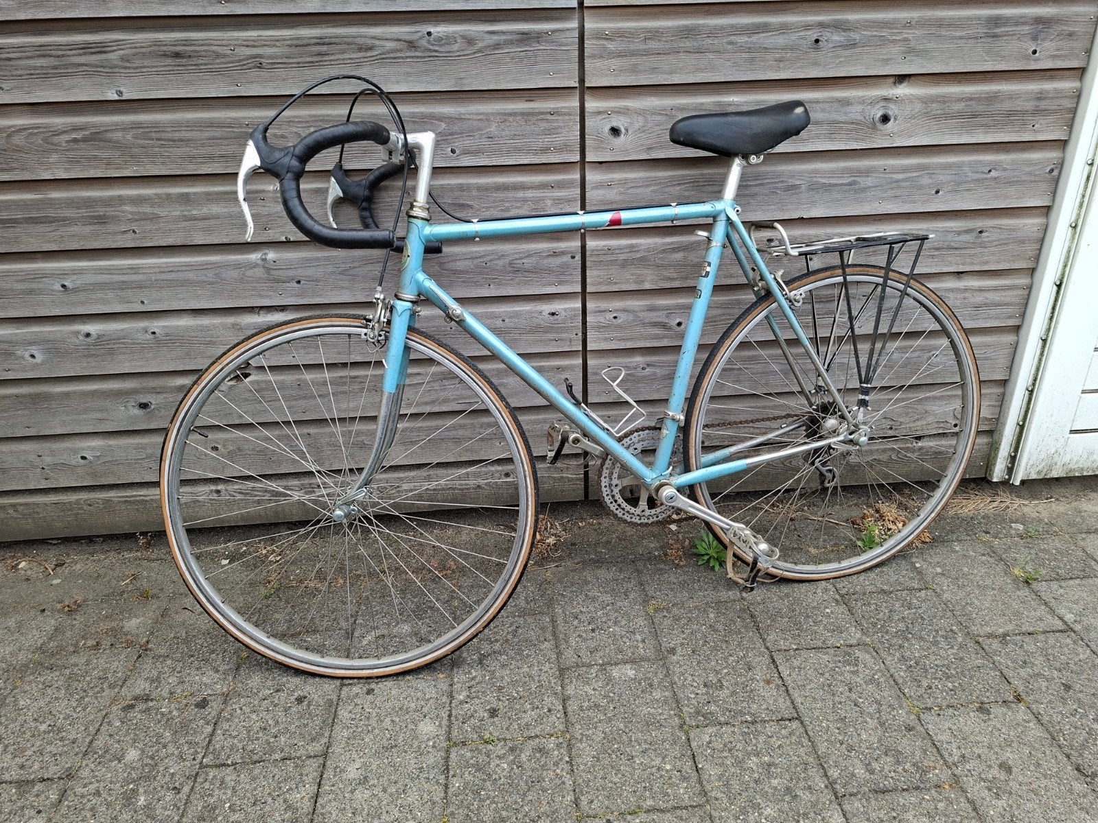 Vintage klassieke Miyata racefiets in perfecte staat, Ophalen, 28 inch, Gebruikt, Velgrem