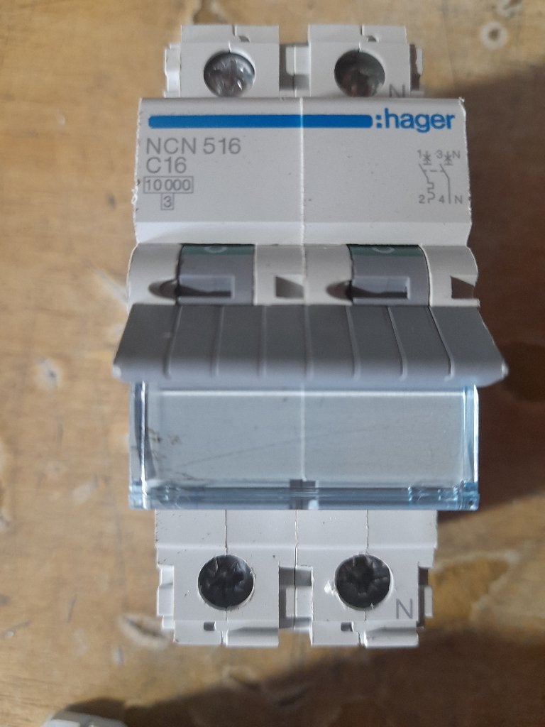 hager instalatie automaten nieuw, Doe-het-zelf en Verbouw, Elektra en Kabels, Ophalen, Nieuw, Overige typen