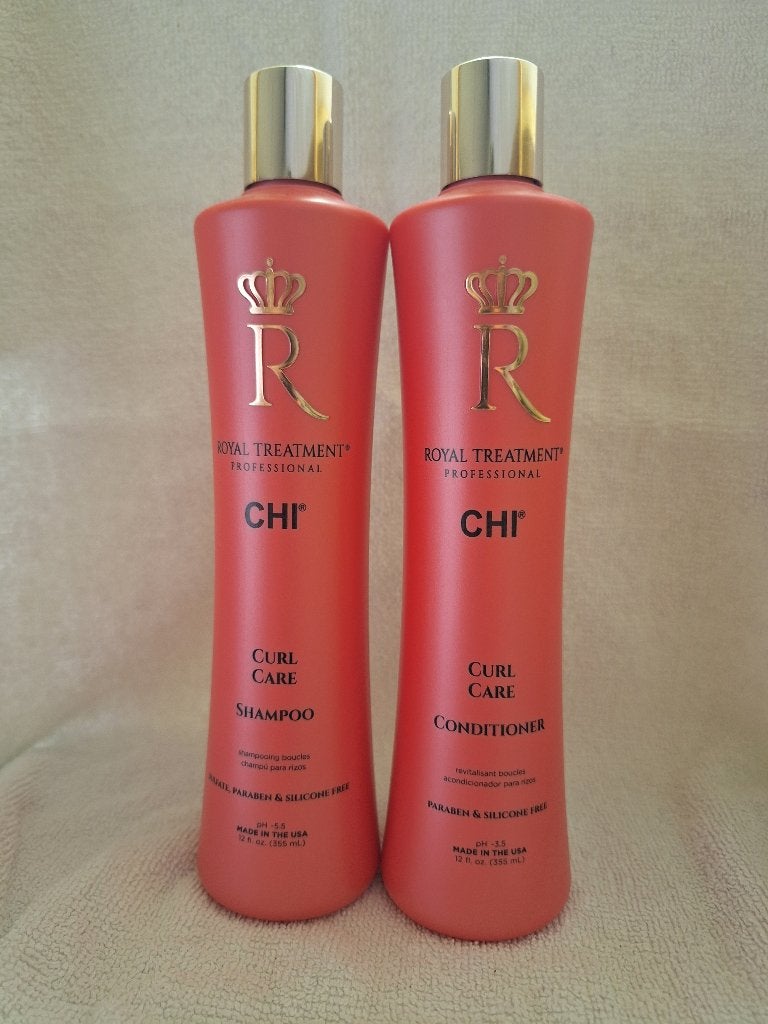 CHI Curl Care Shampoo (355 ml) en Conditioner (355 ml), Ophalen of Verzenden, Nieuw, Shampoo of Conditioner