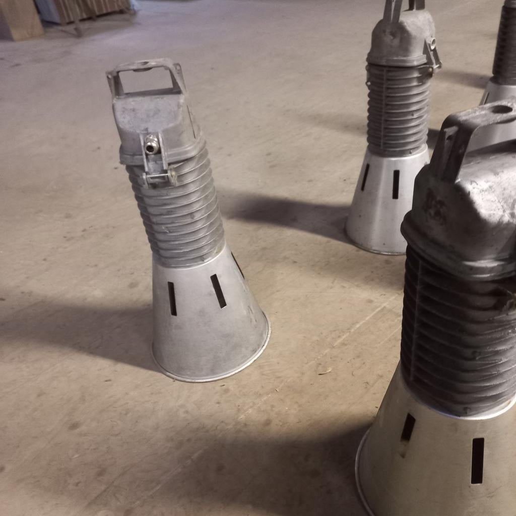 10 x philips hdk w industriële hanglamp zie beschrijving, Ophalen, Gebruikt