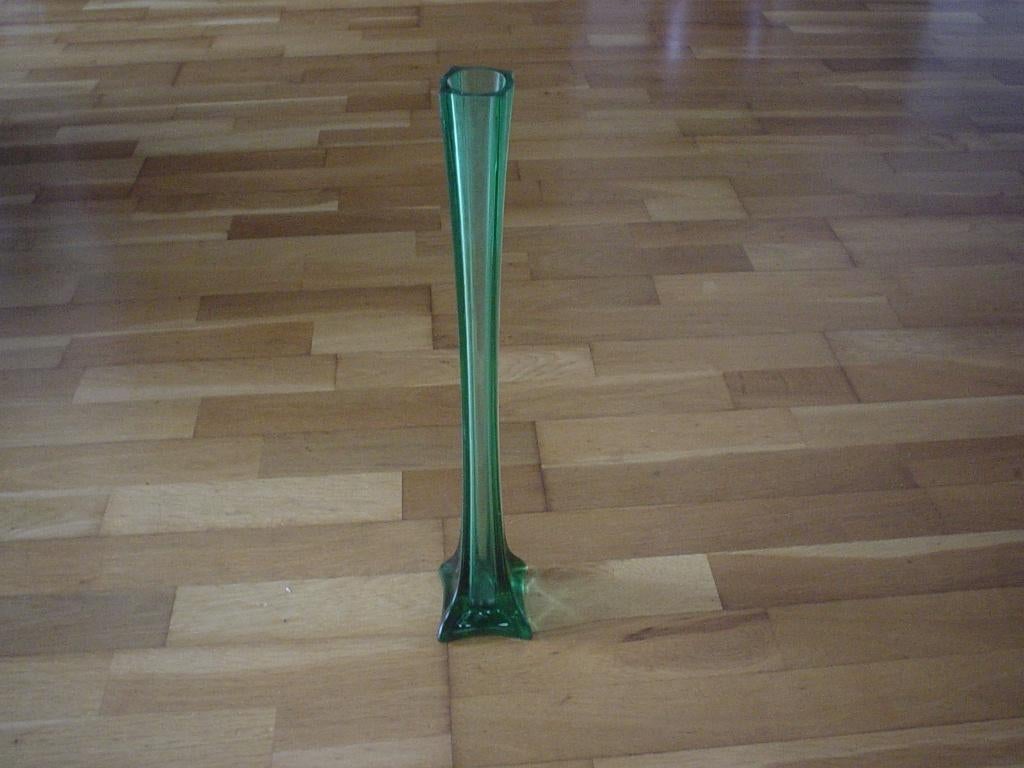 Vaas glas, Ophalen of Verzenden, Zo goed als nieuw, Overige kleuren, Glas
