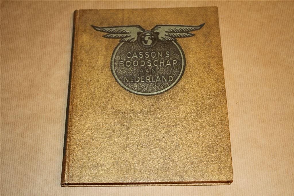Casson\'s boodschap aan Nederland. Uitgave 1938., Ophalen of Verzenden, Gelezen