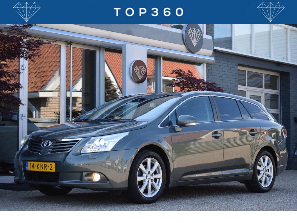Toyota Avensis wagon 2.0 VVTi Executive Business Bomvol! Lee, Zwart, 4 cilinders, 154 pk, 1987 cc