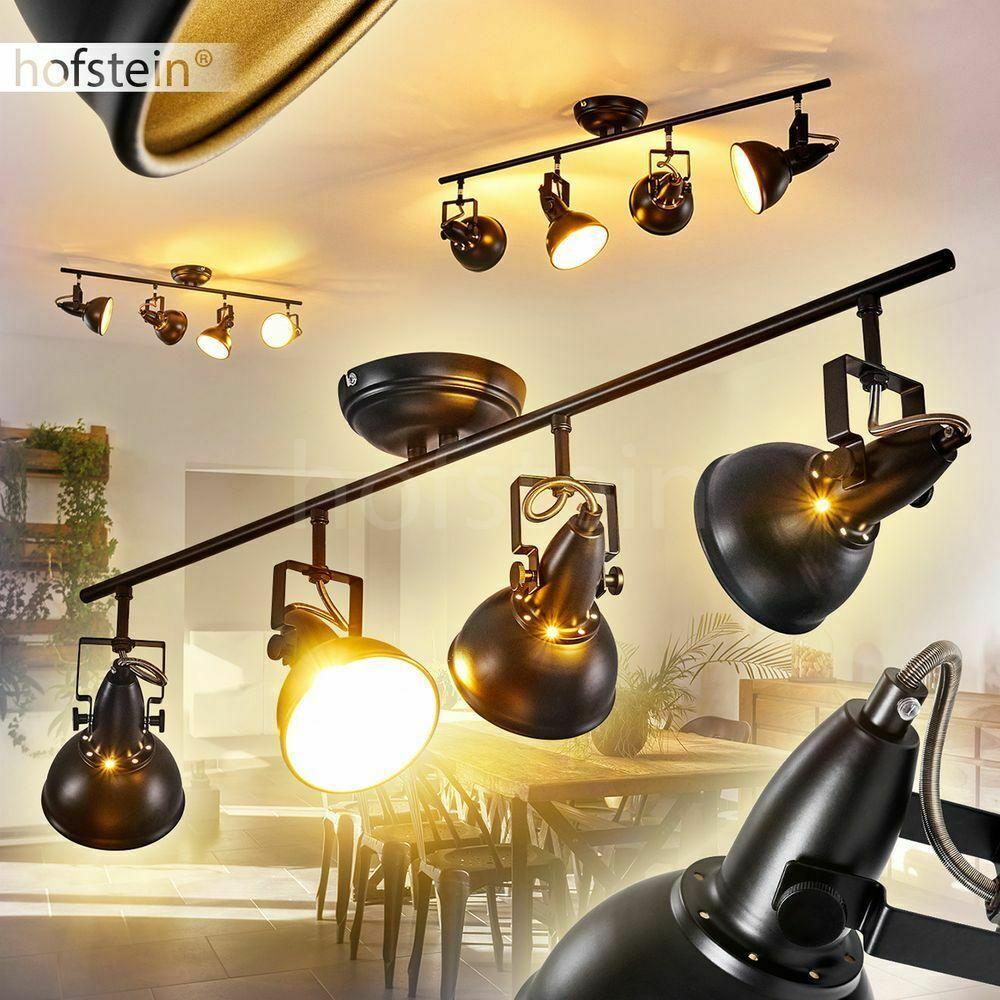 Vintage Designer Led Spots Armatuur Incl. 4 Spotlights NIEUW, Ophalen of Verzenden, Nieuw, Glas