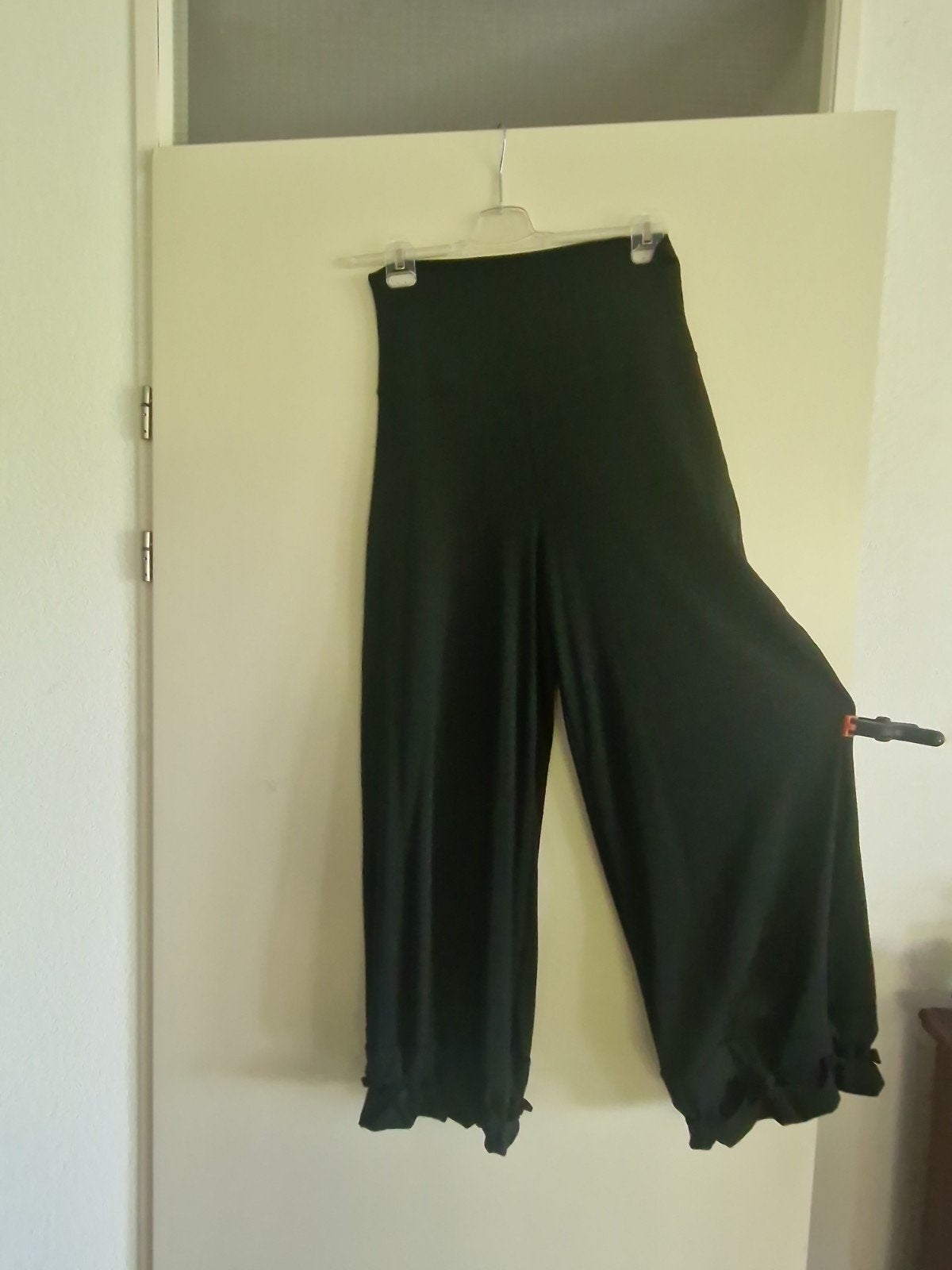 Zwarte jersey broek Boris Industries maat L, Kleding | Dames, Ophalen of Verzenden, Zwart, Lang