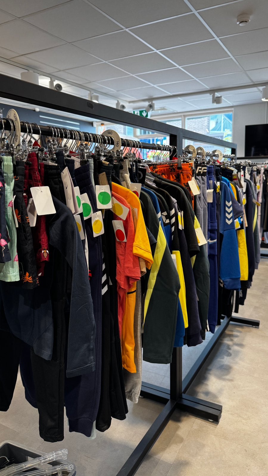 2 Kledingrekken zwart B125 x H150 extra dik, Kleding | Dames, Ophalen of Verzenden, Gebruikt