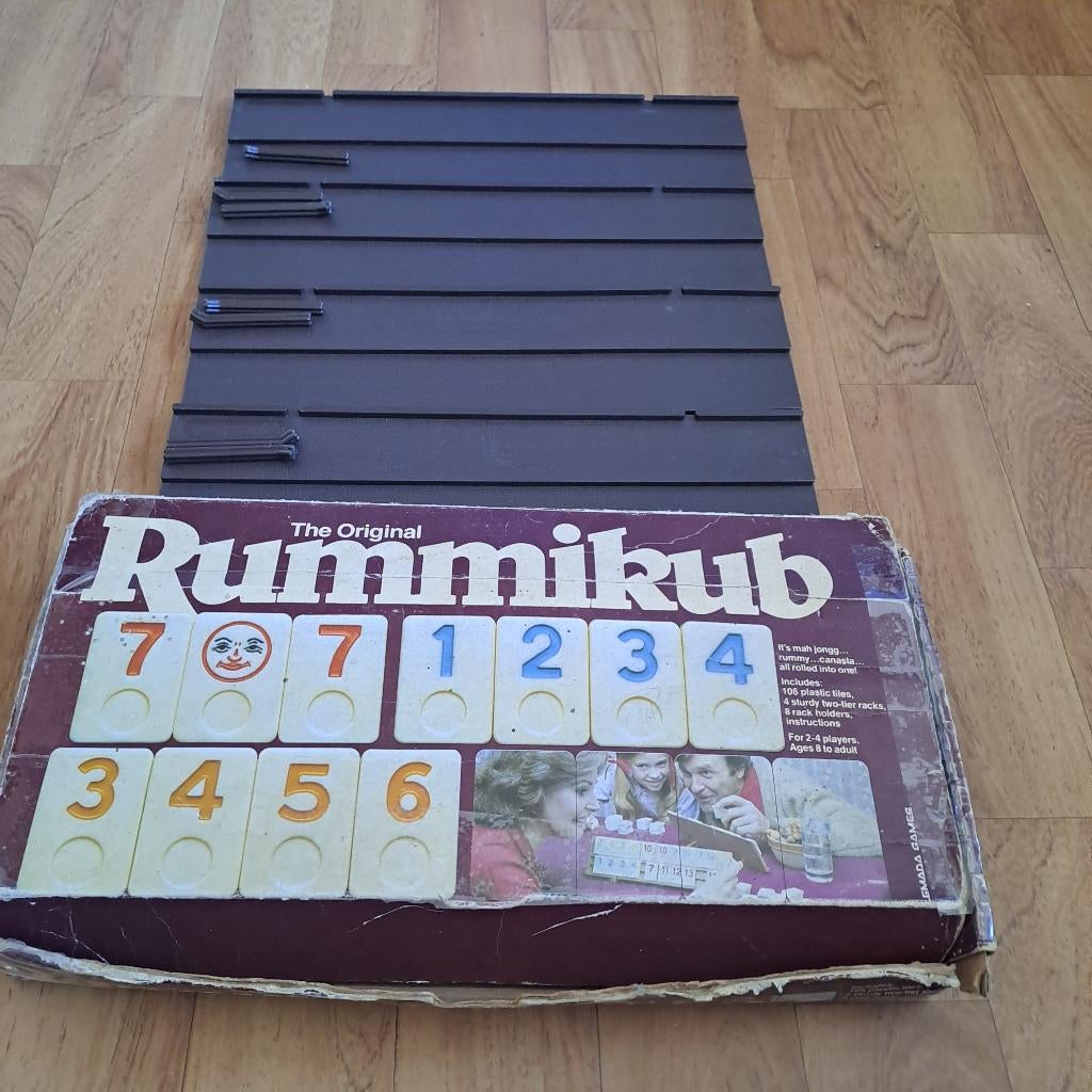 The original Rummikib, Een of twee spelers, Ophalen, Gebruikt, Goliath