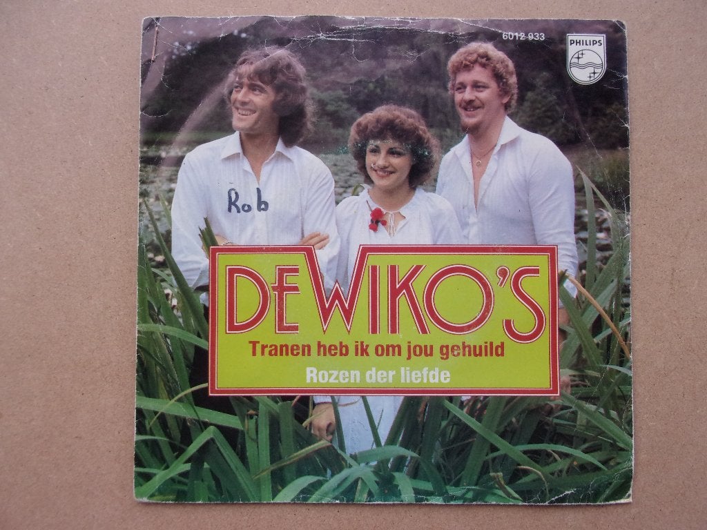 SINGLE: DE WIKO's: TRANEN HEB IK OM JOU GEHUILD, Ophalen of Verzenden, Zo goed als nieuw, 7 inch, Nederlandstalig