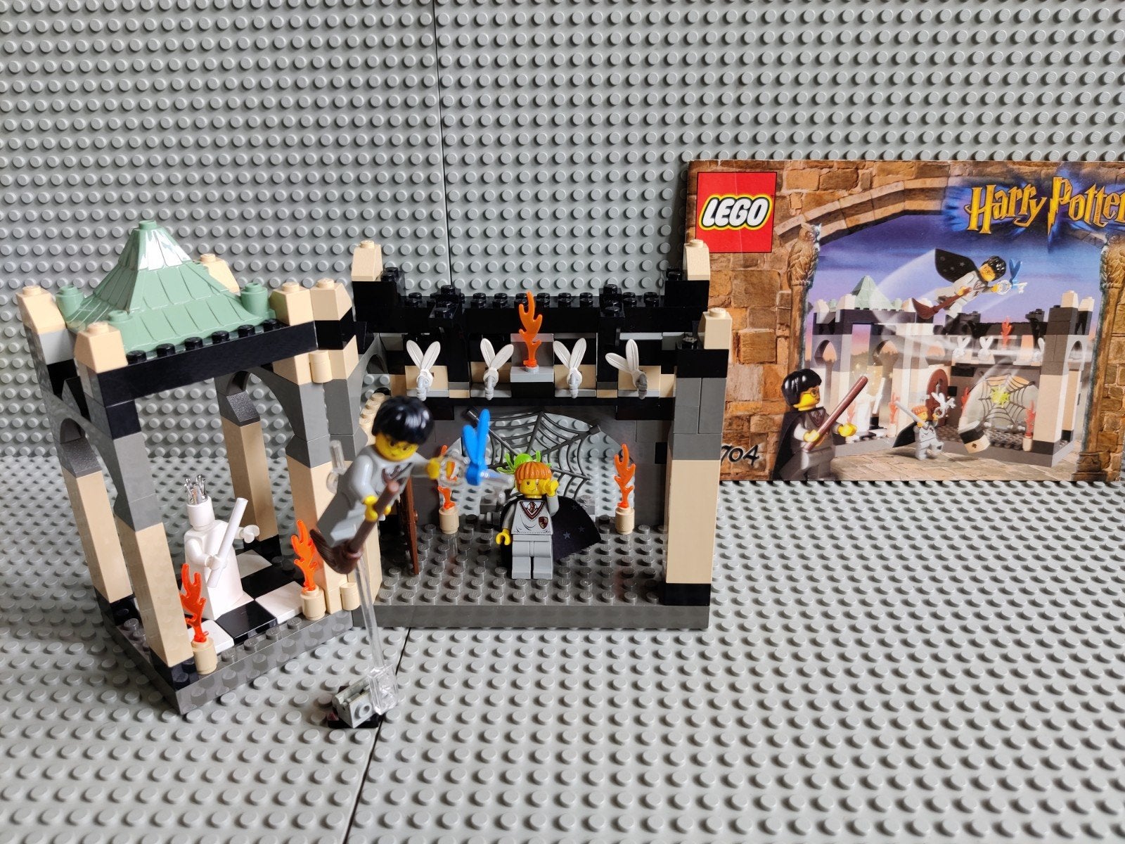 Lego Harry Potter 4704 Kamer van de Gevleugelde Sleutels, Ophalen of Verzenden, Gebruikt