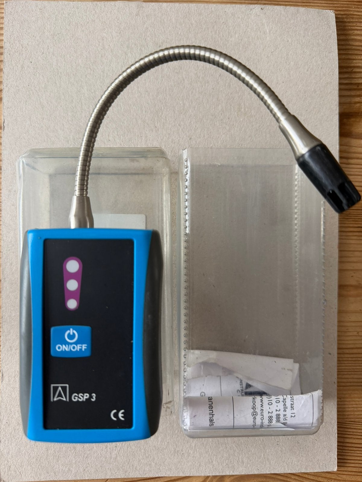 GAS detector gsp3, Ophalen of Verzenden, Zo goed als nieuw, Overige typen