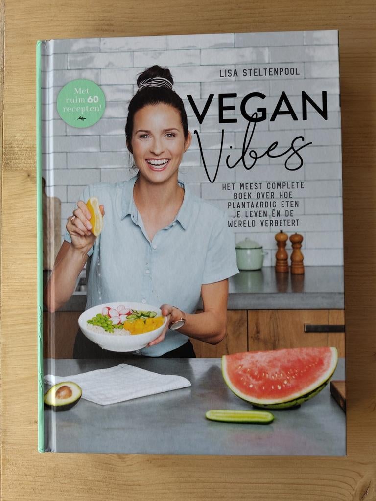 Boek Vegan Vibes Lisa Steltenpool veganisme kookboek OPHALEN, Boeken, Kookboeken, Gelezen, Ophalen