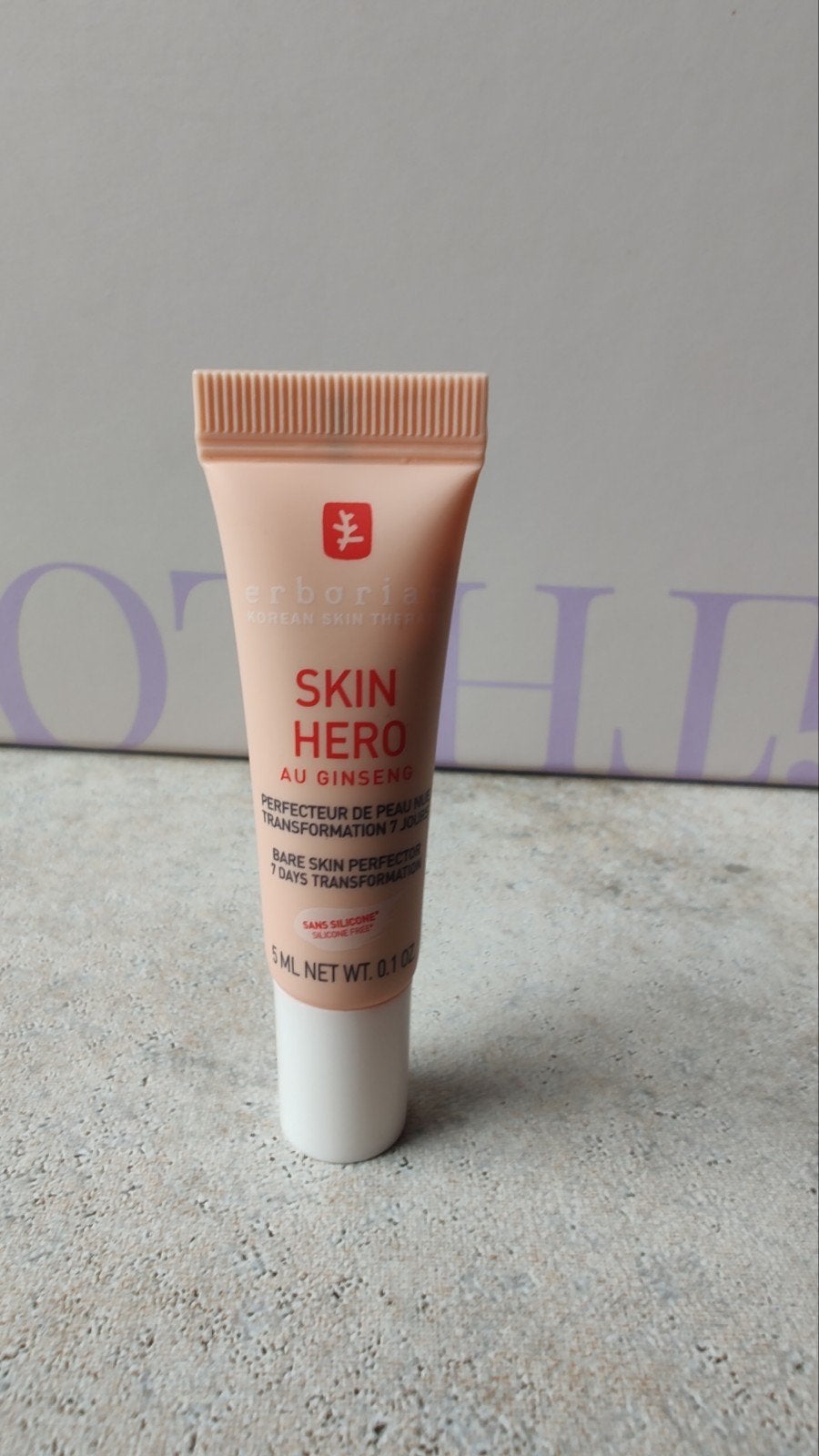 Erborian Skin Hero Au Ginseng - Huidperfector 5ml, Ophalen of Verzenden, Nieuw, Gehele gezicht, Verzorging