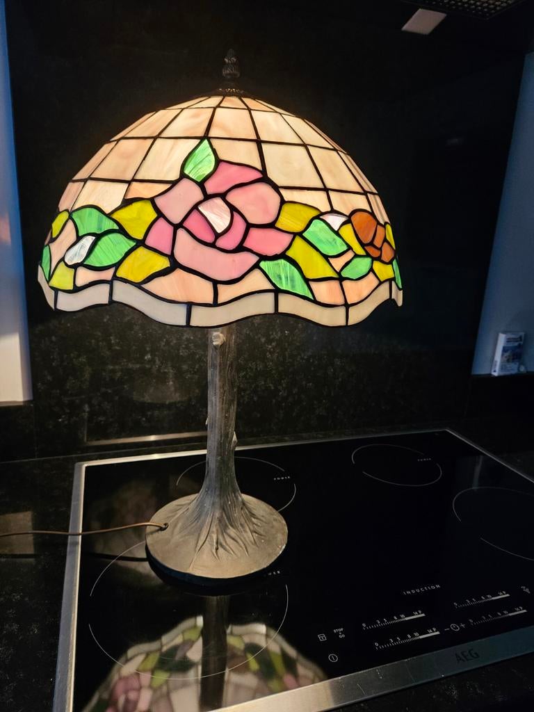 Tiffany lamp, Huis en Inrichting, Lampen | Tafellampen, Ophalen, Minder dan 50 cm