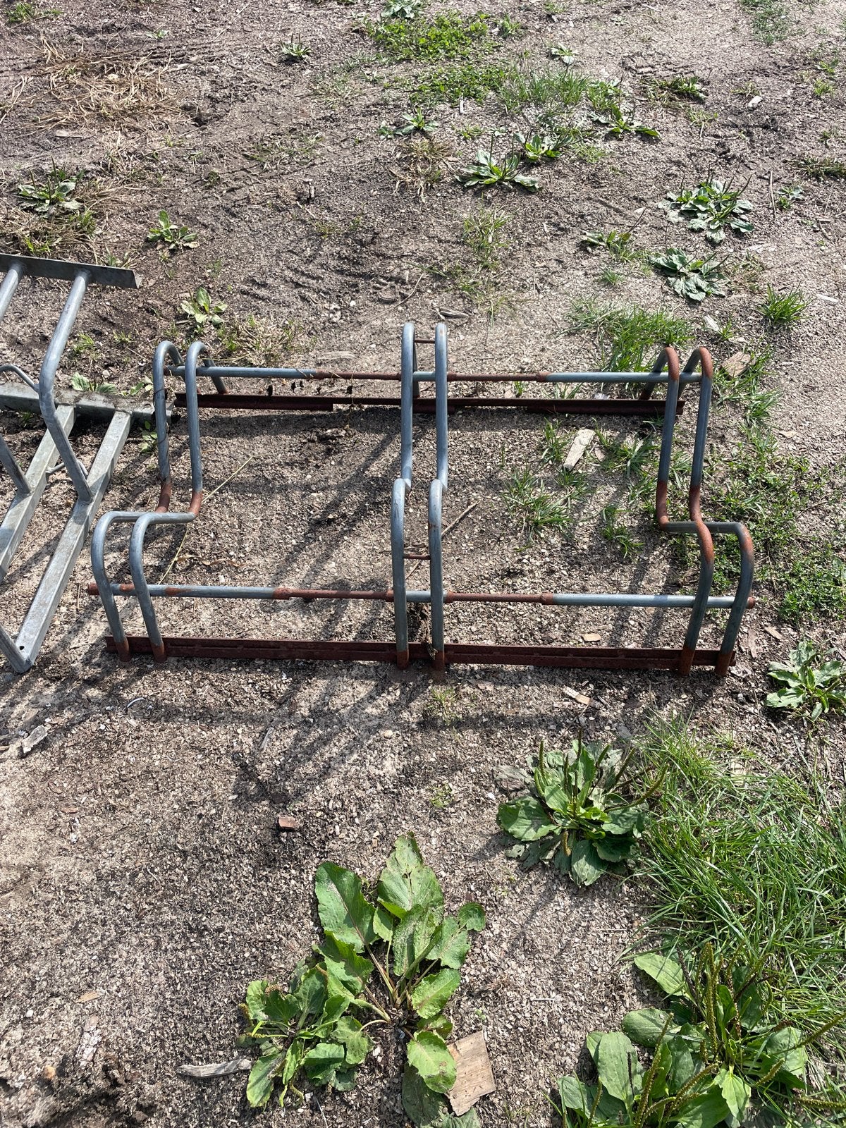 Gebruikte fietsenrekken -  2 stuks, Ophalen, Gebruikt
