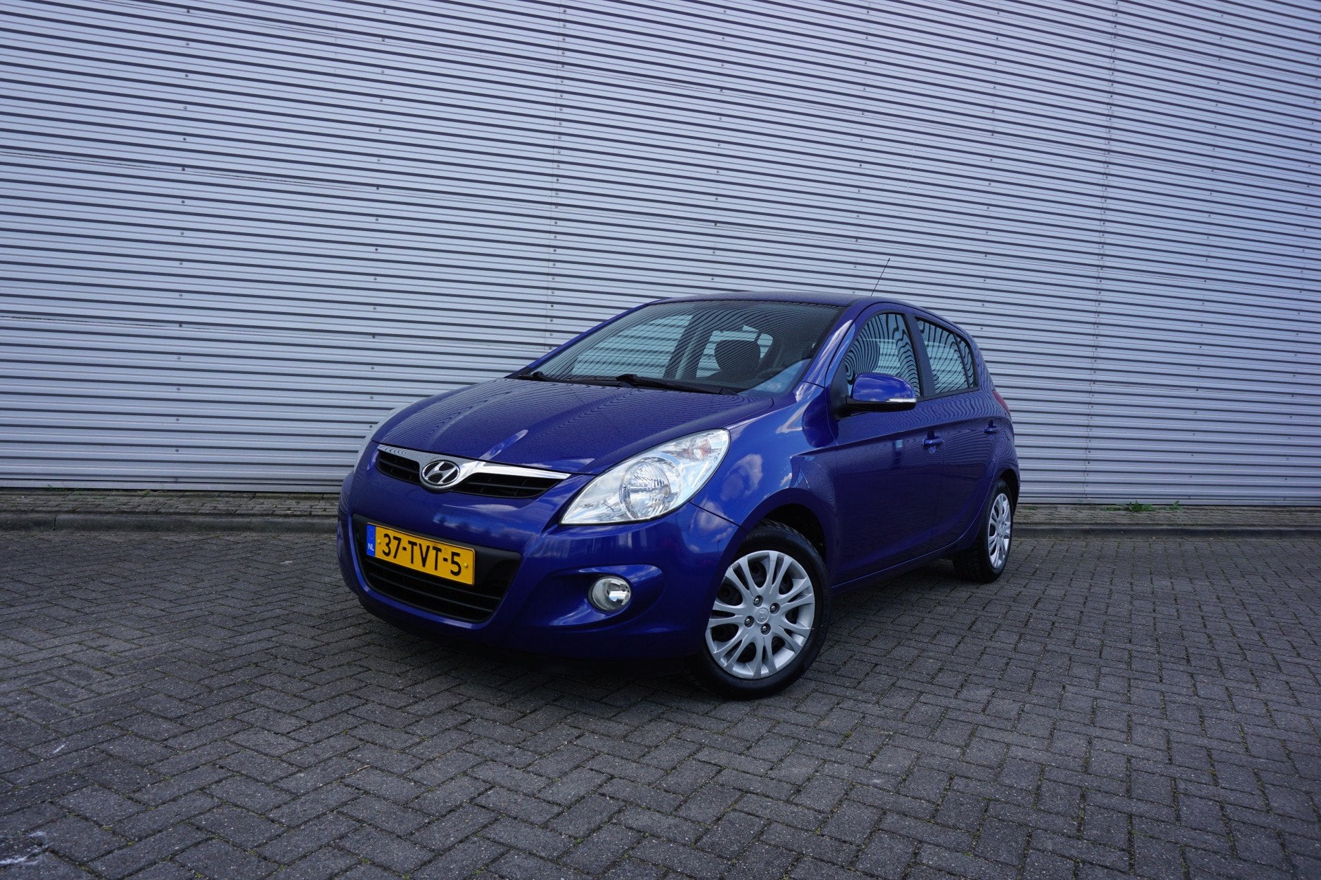 Hyundai i20 1.2i Plus Climate / Elektr. ramen / NAP, Auto's, Gebruikt, 31 €/maand, 4 cilinders, Blauw