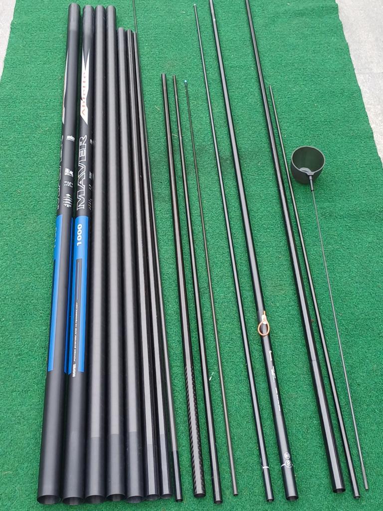 maver arlette wedstrijd hengel. 115m, Ophalen, Nieuw, Vaste hengel