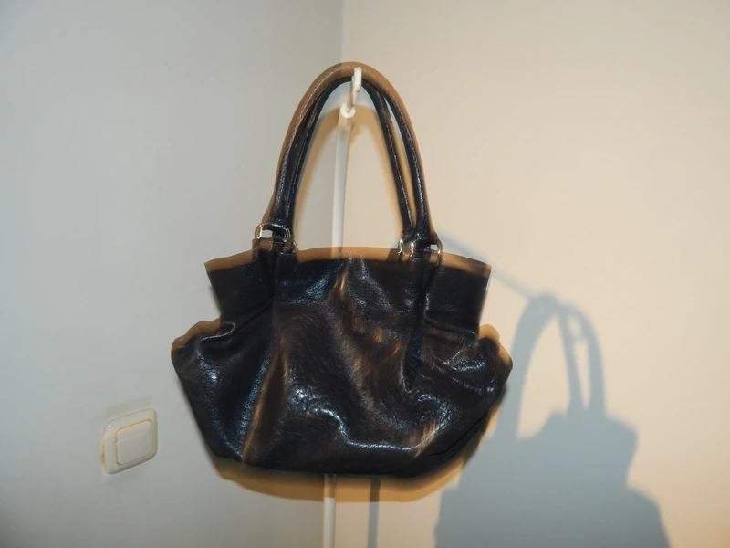 Dolce & Gabbana leren handtas geplooid zijkanten apart model