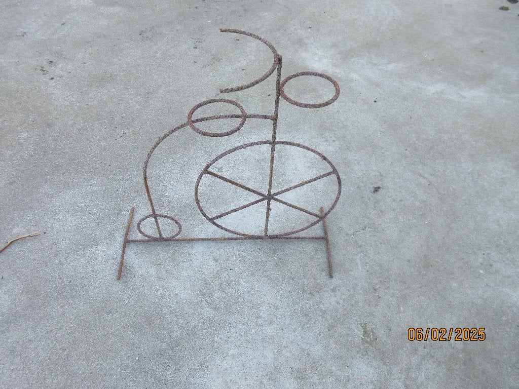 frame divers van draadijzer. step fiets hart vlinder hart et, Ophalen, Nieuw, Overige materialen, Knutselwerk